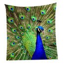 Wall Tapestry Hanging Bedspread Towel Throw Blanket Dorm Peacock 78inch
