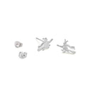 2018 Fashion Women Witch Broom Ear Studs Earrings Halloween Jeweley Gothic Gift