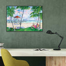 5D DIY Full Drill Diamond Painting Beach Bike Cross Stitch Embroidery Kits