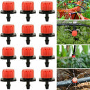 100Pcs Micro Drip Irrigation Watering Sprinklers Anti-clogging Garden J8L3