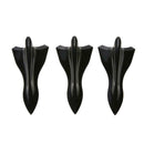 10pcs Shark Fin Diffuser Vortex Generator for Windscreen RoofSpoiler Bumper