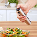 Stainless Steel Pot Beer Bottles Cooking Oil Sprayer Tank Bartender Gadget  F2T3