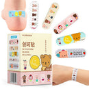 80Pcs For Children Kids Cartoon Waterproof Bandage Band-Aid Hemostatic Adhesi`^i