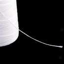 Spool of Polyester Sewing Thread for Sewing Machine White 600 Yards