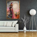 5D DIY Full Drill Diamond Painting Cross Stitch Embroidery Kit (Beauty08)