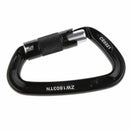 24KN D-Ring Climbing Equipment - Snap Hook, Carabiner Snap Hook for Mountai
