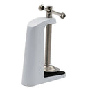 2 Pack Stainless Steel Adjustable Arm Clamp Table Lamp Clip Desk Clamp, ensures