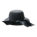Ladies Mini Top Hat Fascinator Burlesque Millinery w/ Bowknot - Black D2X7
