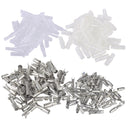50 Sets 4mm Male Female Bullet Crimp Terminal Wire Connector Socket for fit Car