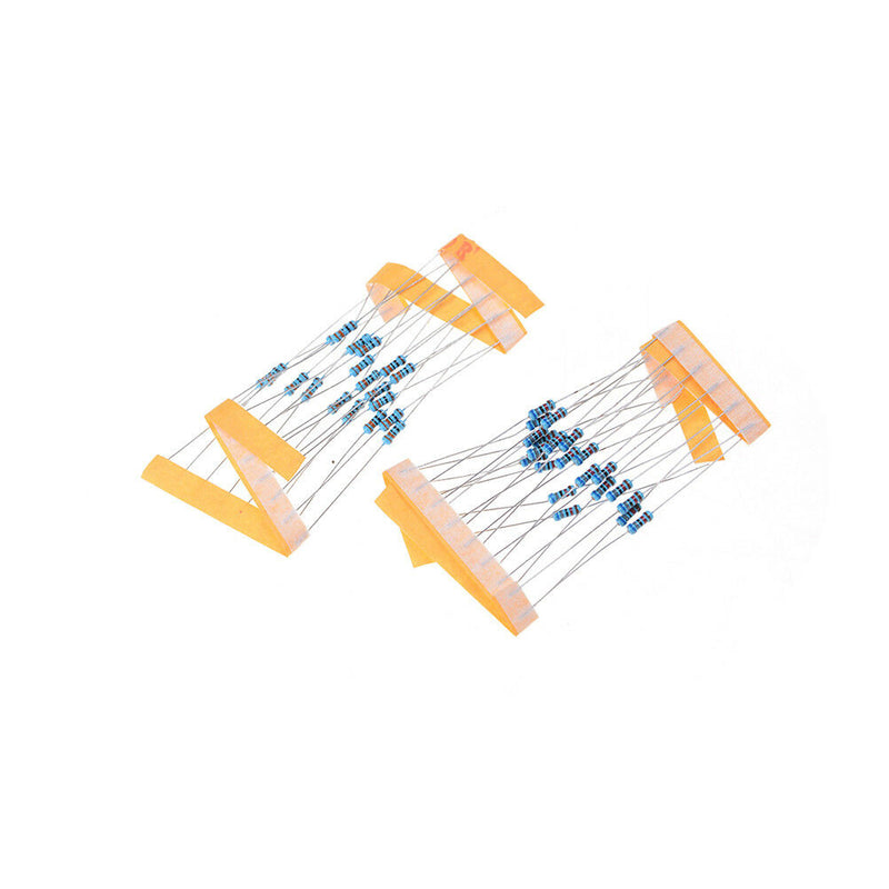 600x 30 Values 1/4W Metal Film Resistors Resistance Assortment Kit Ew