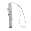 USB Rechargeable Pen Light Mini LED Flashlight Double Lamp Bead Camping BBQ