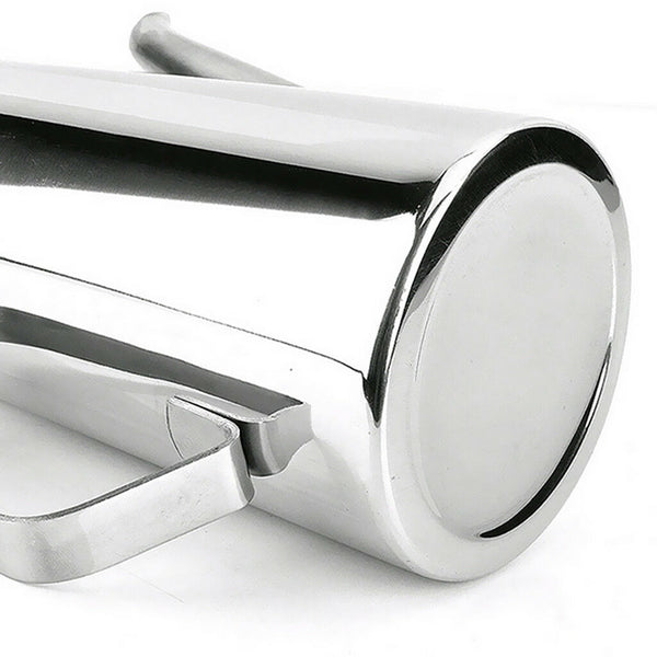 1.5L Stainless Steel Tea pot Coffee Kitchen Flip Lid Handle Teapot Jug #2