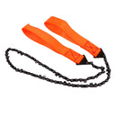 Camping Pocket Wire Saw Hand Chainsaw Outdoor Survival Emergency Tool Orange