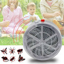 Insect Camping Moth Solar Mosquito Lamp Fly Light Bug Killer Weed & Pest Co