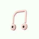 Lazy Fan Neckband Hanging Neck Mini Cooling Sports Rest Fan Hands Free Pink