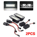For Golf Plus Passat B5 Accessory LED License Plate Lights Car Lamp 2pc fd