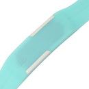 Sports Silicone Rubber White LED Digital Watch Bracelet Men Women Mint Gree