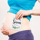12pcs 1-12 Baby Monthly Stickers Pregnant Women Milestone Memory Photo Prop A