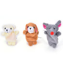 10x/Set Family Finger Animal Puppets  Baby Educational  Hand Cartoon Cloth 3C