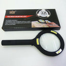 Magnifying Glass Handheld Illuminated Magnifier With Led Light And Super Hi