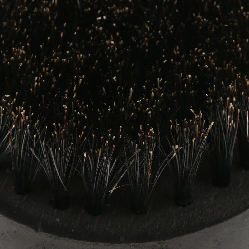 Black Wood Beard Mustache Facial Hair Brush Grooming Tool for Men Barber