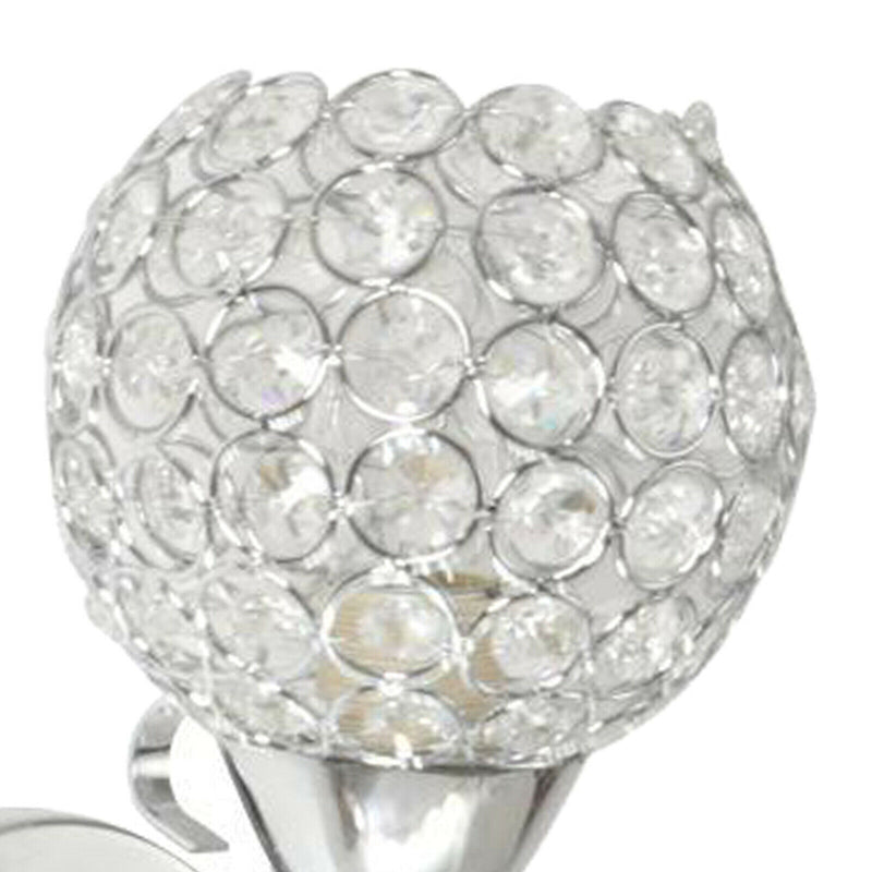 LED Wall Lamp E27 Glass Lampshade Entryway Living Room Wall Sconces Lighting