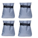 4Pc Gray Outside Water Tap Cover Will Protect Your Garden Taps From Freezing