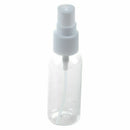 2 Pcs Blue Purple Clear Plastic Make Up Empty Spray Bottle Container C2M2
