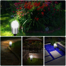 4 Pack Solar Garden Lights Waterproof Bright Solar Pathway Light Outdoor So