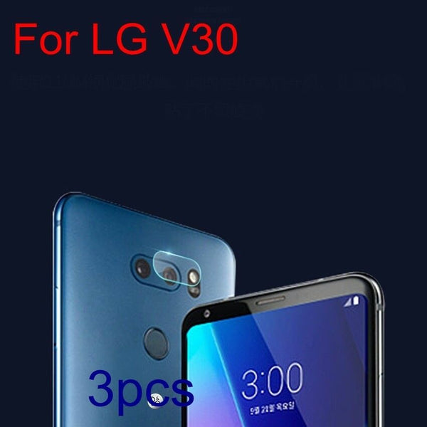 3PC Anti-Scratch Back Camera Lens Protector Film Guard Tempered Glass For LG V30