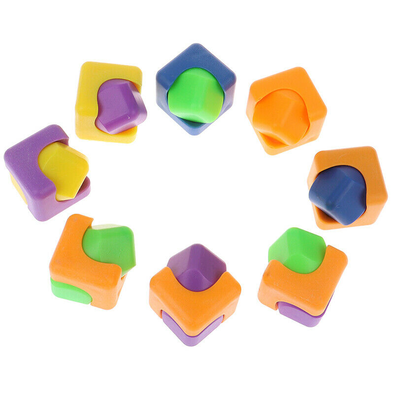 1PC Magic Plastic Spinner Finger Relieve Stress Toys Detachable Hand Spinn%PJ Gw