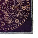 Triple Astrology Altar Tarot Divination Cards Table Cloth Altar Piece Decor