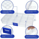 260pcs/box Black Nylon Outer Hex Screws Nuts PCB Standoff Assortment Kit