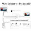 Type C to 4K HDMI USB 3.0 Charging HUB Adapter USB-C 3.1 Converter For Macboo OZ