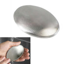 New HOT Stainless Steel Soap Eliminating Odor Smell Kitchen Bar Hand Chef Odour