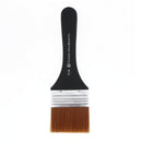 7pcs Lots Nylon Hair Brush Wooden Handle Wood Wall Paint Brushes Soft Head Tool