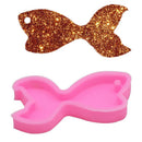 1pc Fish Mermaid Tail Keychain Pendant Silicone Mold for DIY Pudding Candy SEAU