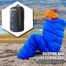 Camping Sleeping Bag Compression Bags Hammock Storage Packs (Dark Blue) A