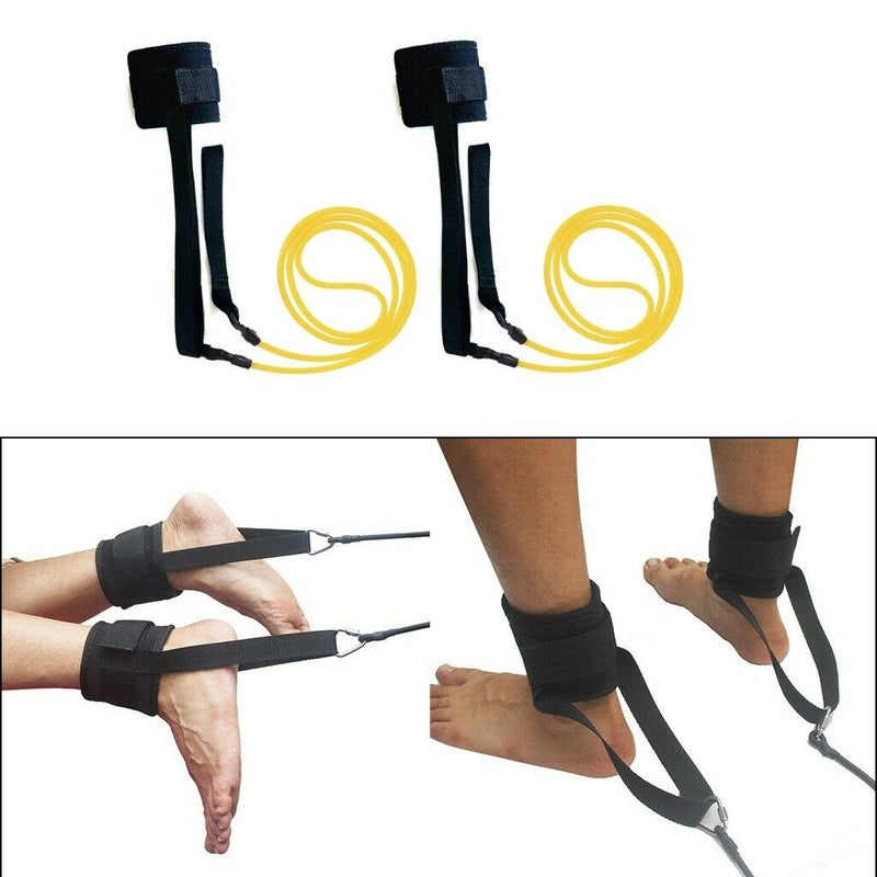 Bungee Swim Trainer Belt Set Ankle Strap Belt Training Aid Harness Supplies
