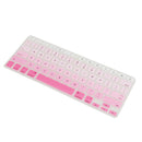 Keyboard Silicone Skin Protector Cover Film for Macbook Pro 13/15/17" Pink