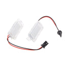 6000K White LED Rear License Plate Light for Ford Focus 5D Mondeo Fiesta