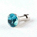 10x Bling Diamond Mixed Crystal 3.5mm Earphone Jack Anti Dust Plug Cap Stop L9Y3