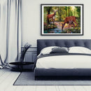 Diamond Painting DIY Deer Embroidery Rhinestones Cross Stitch Mosaic Kits