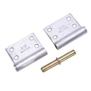 2 pieces stainless steel flag art, window, door cabinet hinge 10.2 cm in le