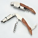 3 in 1 Wine Bottle Opener Rosewood Handle Professional Corkscrew Foil Cutter