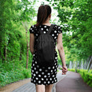 Lady Women Mens Fashion Unique Casual Backpack Travel Shoulder Bag Pur LME