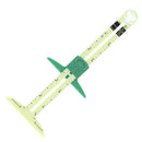 1PC 5-In-1 Sliding Gauge Caliper Measuring Sewing Tool Portable Multifunct Fh