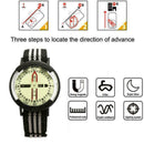 Outdoor Fluorescent Compass Diving Waterproof Dial Compass Cycling F6H1 Wat Q7F5