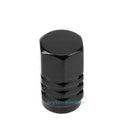 4pcs Black Wheel Tyre Tire Valve Stems Air Dust Cover Screw Caps Car Truck Bike