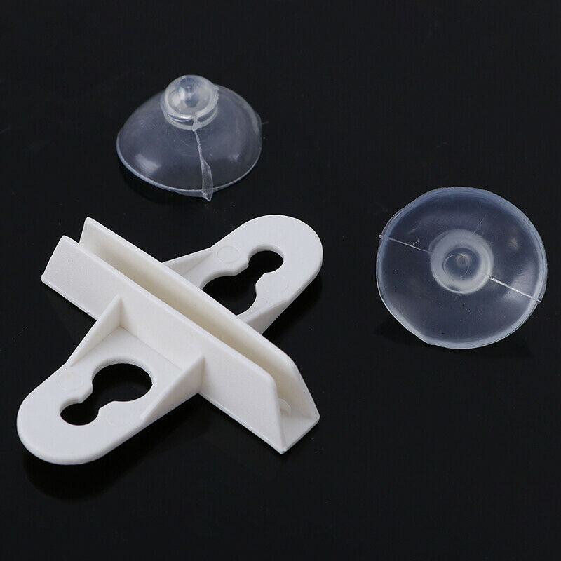 5Pcs Aquarium Fish Tank Divider Suction Cup Divider Plastic Sheet Holder  OZ